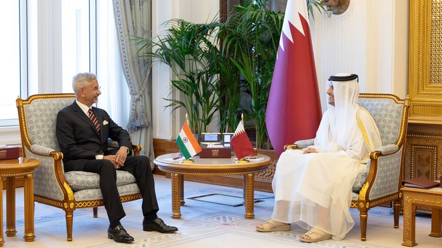 Prime Minister and Minister of Foreign Affairs Sheikh Mohammed bin Abdulrahman bin Jassim Al Thani (R) met on Sunday with Indian Minister of External Affairs of the Republic Subrahmanyam Jaishankar (L) on July 5, 2026, in Doha.