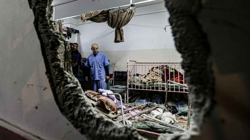 Israel does not deny targeting hospitals in Gaza, saying they house tunnels used by Hamas militants