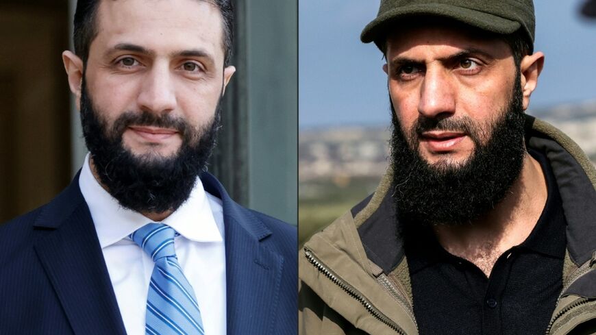 Syrian President Ahmed al-Sharaa led the Hay'at Tahrir al-Sham armed group that was once designated a global terrorist organization by Washington, and he has been feted by the United States since HTS overthrew Syria's ruler in 2024
