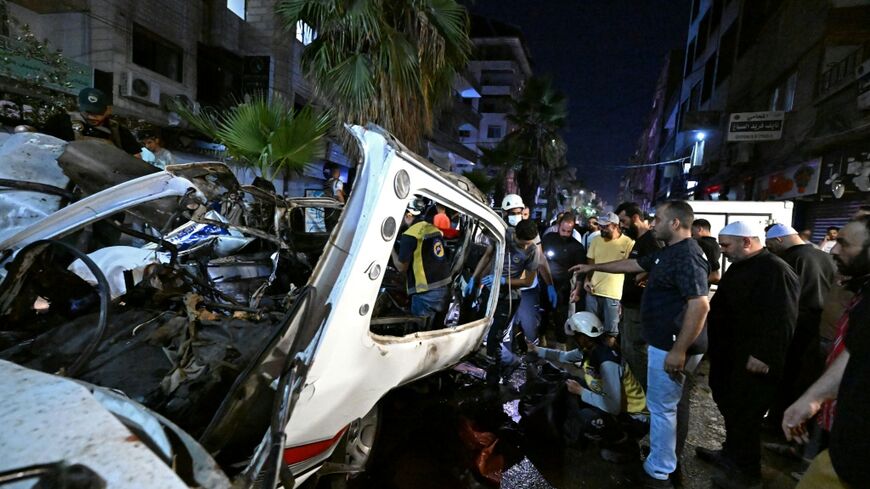 An AFP photographer saw several ambulances heading to the blast site