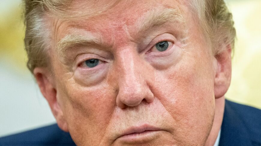 US President Donald Trump said the US would bomb Iran if it got "in the way" of an American deal with Iran