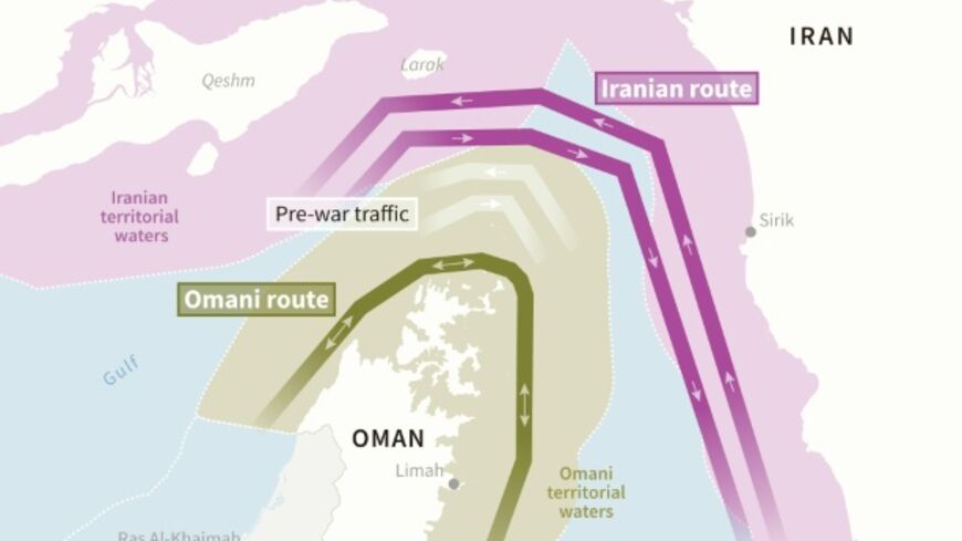 Strait of Hormuz: Navigation split into two rival routes
