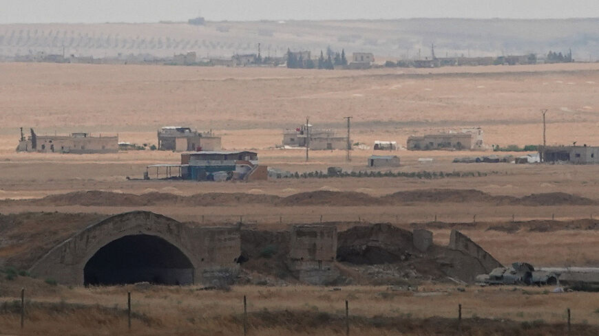 Abu al-Duhur airbase following strikes, Syria, August 18, 2026. Eight Israeli airstrikes hit an airbase in northwestern Syria early on Tuesday, Syrian state media said, in what the U.S. envoy for the region called an "unnecessary escalation." The Israeli military declined to comment on the strikes while the Syrian defense ministry did not respond. REUTERS/Stringer