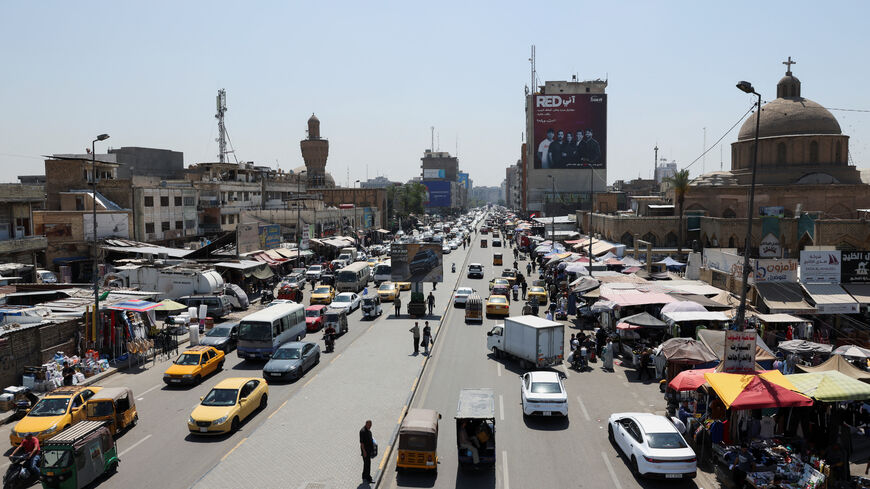 The Shorja wholesale market, as the U.S. administration suspends shipments of U.S. dollars to Iraq, in central Baghdad, Iraq, April 23, 2026. REUTERS/Ahmed Saad