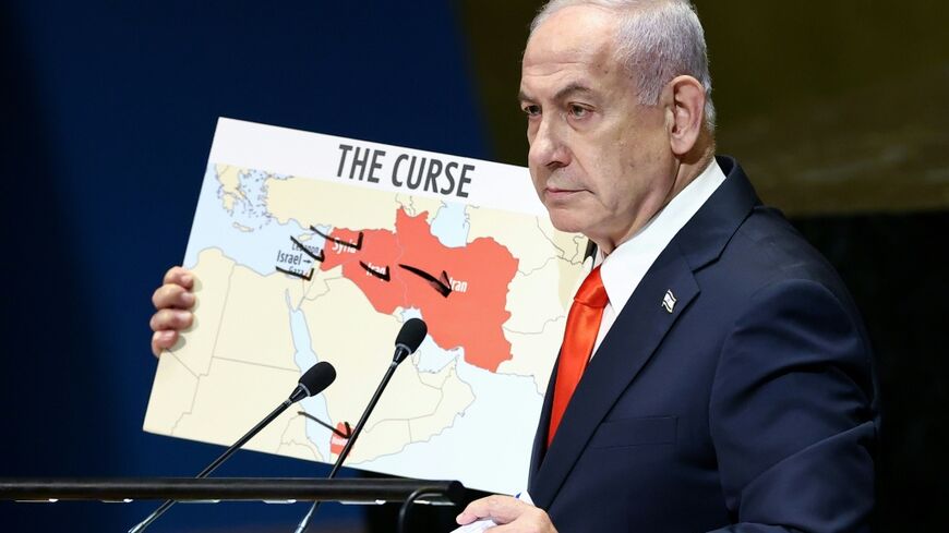 Netanyahu will almost certainly criticize the United Nations and its outgoing leader Antonio Guterres