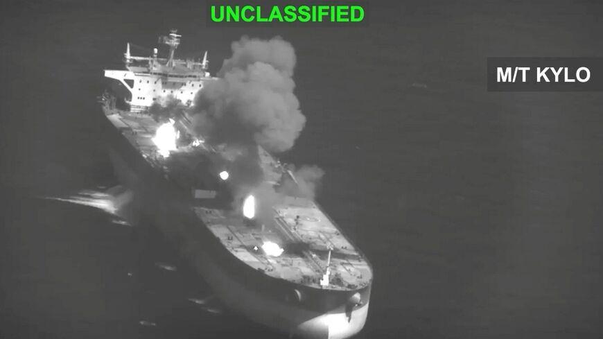 US Central Command (CENTCOM) said its forces struck three Iranian crude oil carriers
