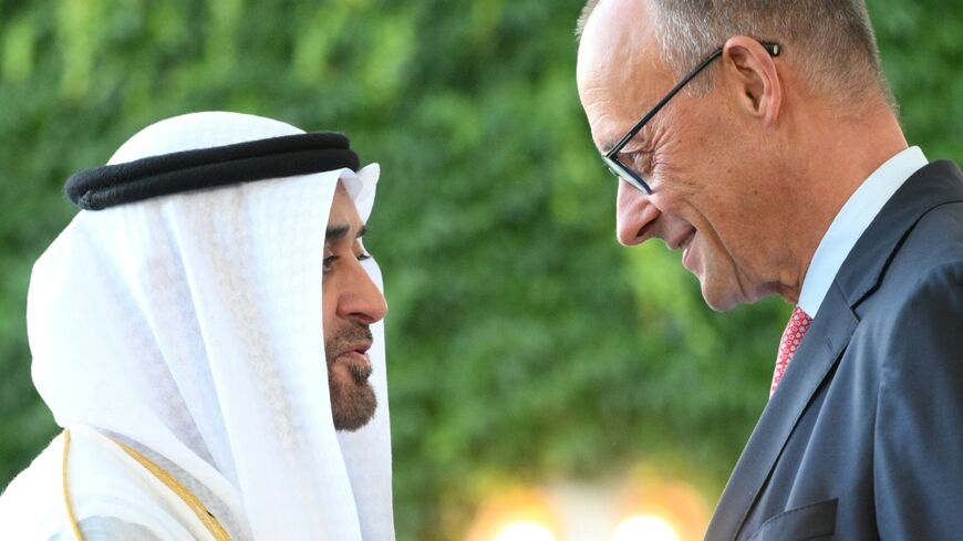 German Chancellor Friedrich Merz welcomed UAE President Mohamed bin Zayed Al-Nahyan in Berlin