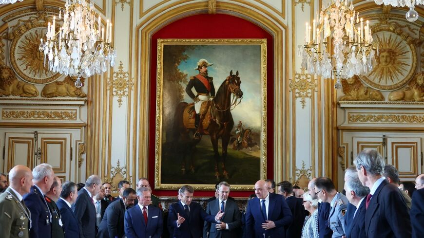 The French presidency said the aim of the Paris talks was to review a Lebanese armed forces deployment plan