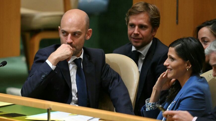 France's Foreign Affairs Minister Jean-Noel Barrot says Palestinians must hold elections scheduled for November 2026 and early 2027