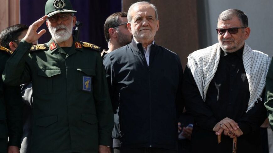 Military march in Tehran