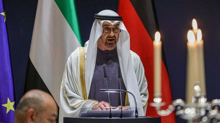 German President Frank Walter Steinmeier hosts dinner for President of the United Arab Emirates Sheikh Mohamed bin Zayed Al Nahyan in Berlin