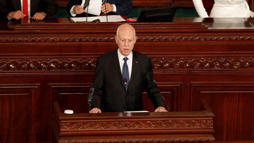 Tunisian president-elect Kais Saied swearing-in ceremony in Tunis