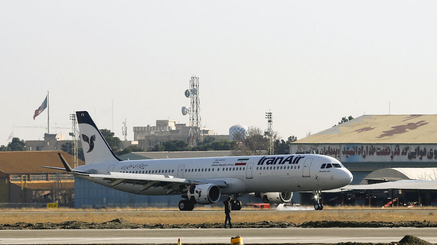 An Airbus A321 airliner arrives at the Mehrabad international airport during the delivery of the first batch of planes to the Iranian state airline Iran Air in the capital Tehran on Jan. 12, 2017.
