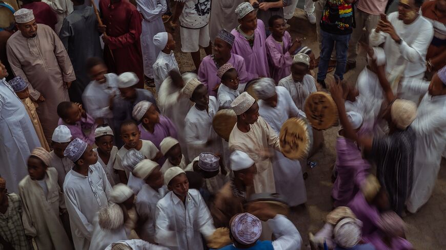 A work from Fatema Ahmad Al-Doh’s “I, Myself, Am a Country,” part of the Frame and Focus exhibition. (Photo courtesy of Qatar Museums)