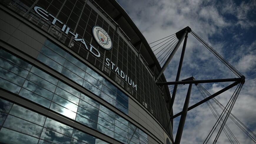 The Etihad Stadium, the home ground of Manchester City football club