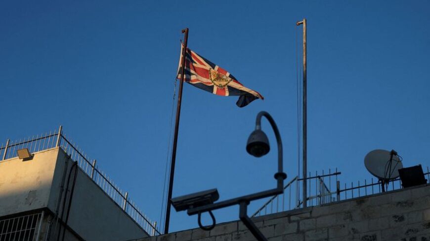 FILE PHOTO: British Consulate in East Jerusalem