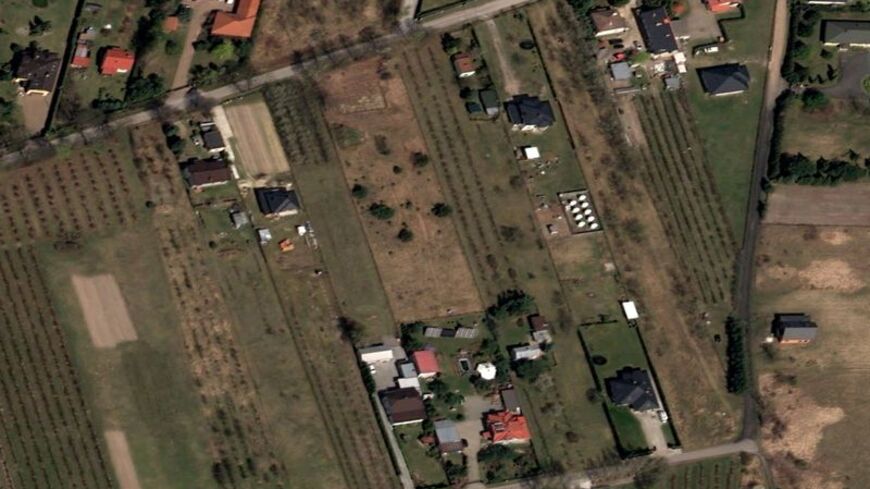 An archive satellite image shows Starlink station that Poland suspects was sabotaged, in Wola Krobowska