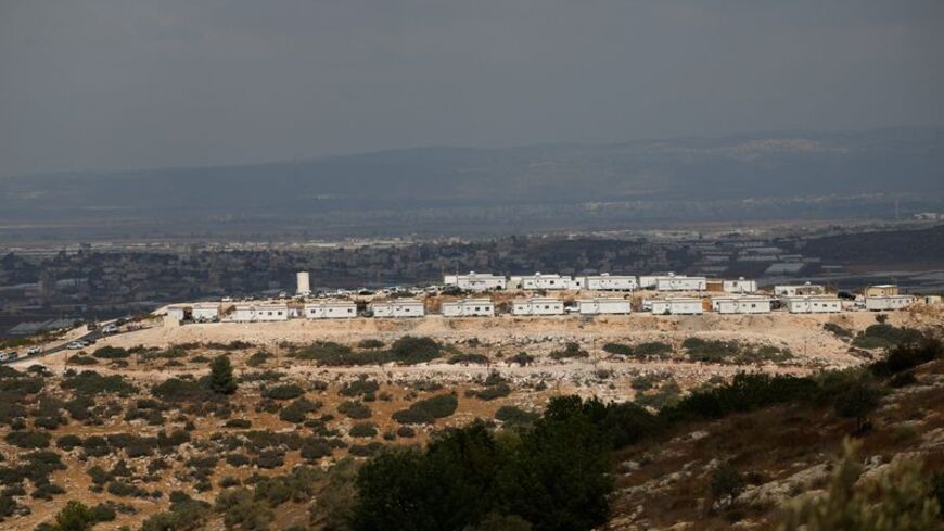 Israeli settlement near Jenin, in the Israeli-occupied West Bank