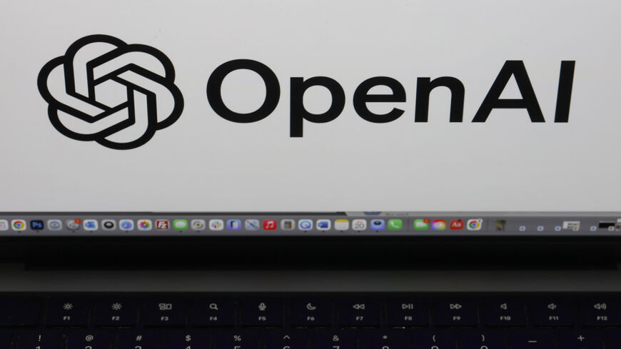 In this photo illustration, the OpenAI logo is displayed on a laptop screen, Los Angeles, California, May 20, 2026.