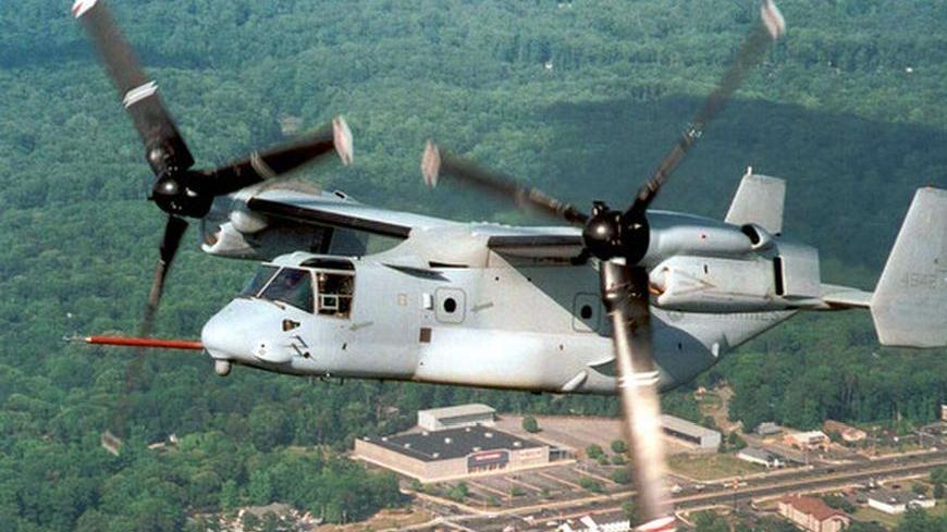 - PHOTO TAKEN 29MAY02 - The V-22 "Osprey" resumed test flights at the Patuxent River Naval Air Station in Southern Maryland, May 29, 2002. The test flights will determine if the improvements in the "Osprey" are safe and reliable to return it to flight.
