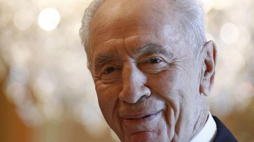 Israel's President Shimon Peres speaks during a meeting at Rideau Hall in Ottawa May 8, 2012. Peres is on an official state visit to Canada from May 6 to 10.    REUTERS/Chris Wattie    (CANADA - Tags: POLITICS HEADSHOT)