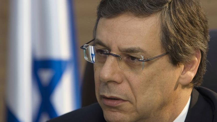 Israel's Deputy Foreign Minister Danny Ayalon speaks during an interview with Reuters in Jerusalem August 12, 2009. Israel under right-wing Prime Minister Benjamin Netanyahu will not resume Turkish-mediated peace talks with Syria, insisting that any new negotiations be direct, Ayalon said on Wednesday. REUTERS/Ronen Zvulun (JERUSALEM POLITICS)