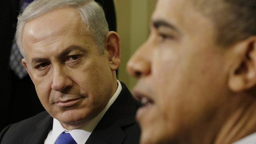 U.S. President Barack Obama meets with Israel's Prime Minister Benjamin Netanyahu in the Oval Office of the White House in Washington, March 5, 2012.   REUTERS/Jason Reed   (UNITED STATES - Tags: POLITICS)