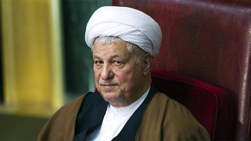 EDITORS' NOTE: Reuters and other foreign media are subject to Iranian restrictions on leaving the office to report, film or take pictures in Tehran.

Former Iranian president Akbar Hashemi Rafsanjani attends Iran's Assembly of Experts' biannual meeting in Tehran March 8, 2011. Rafsanjani lost his position on Tuesday as head of an important state clerical body after hardliners criticised him for being too close to the reformist opposition.   REUTERS/Raheb Homavandi (IRAN - Tags: POLITICS) - RTR2JLGP