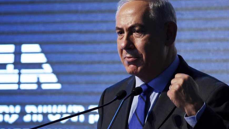 Israel's Prime Minister Benjamin Netanyahu speaks during the inauguration ceremony of a hi-tech industry park in the southern city of Beersheba September 3, 2013. REUTERS/Amir Cohen (ISRAEL - Tags: POLITICS SCIENCE TECHNOLOGY) - RTX135KM
