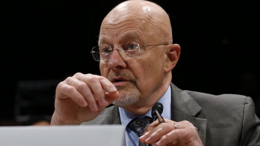 U.S. Director of National Intelligence James Clapper is pictured at a House Intelligence Committee hearing on Capitol Hill in Washington, October 29, 2013. The hearing was on the potential changes to the foreign intelligence surveillance act (FISA).     REUTERS/Jason Reed   (UNITED STATES - Tags: POLITICS MILITARY) - RTX14SXL