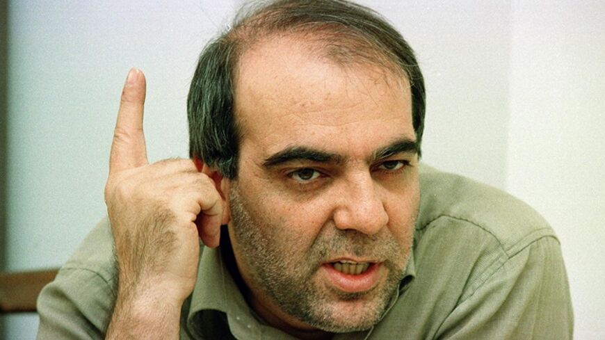 TEHRAN, IRAN - JANUARY 1:  A recent undated picture shows Abbas Abdi, one of the passionate Islamic revolutionaries who twenty years ago sent shock waves through the world when they seized the US embassy in Tehran and who are now ardent supporters of the reforms of moderate President Mohammad Khatami. Abdi, whose impressive facial hair once added to his bogeyman image for millions of Americans, is now a journalist on the Sobh-e-Emruz (This Morning) daily.  (Photo credit should read HENGHAMEH FAHIMI/AFP/Gett