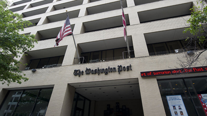 The headquarters of the Washington Post newspaper is seen in downtown Washington, DC, August 7, 2013. The building, estimated to be worth around 80 million USD, has been up for sale prior to the newspaper's sale to Amazon.com founder Jeff Bezos earlier this week. AFP PHOTO / Saul LOEB        (Photo credit should read SAUL LOEB/AFP/Getty Images)
