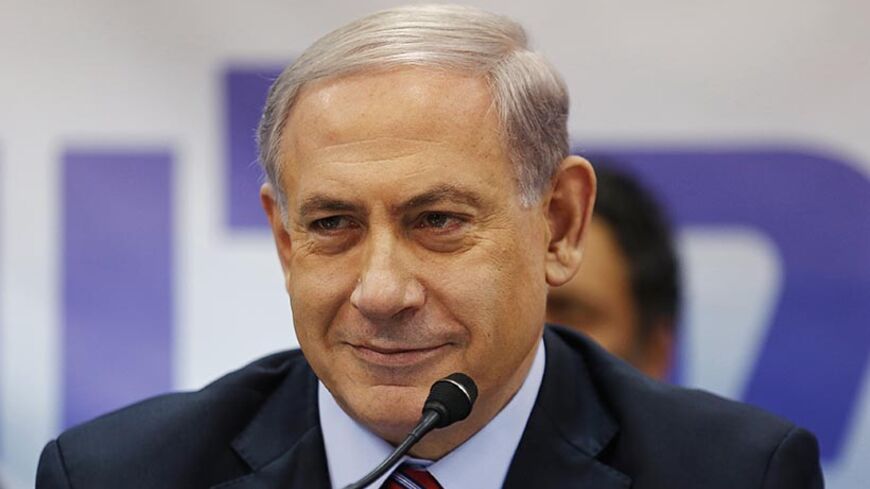 Israel's Prime Minister Benjamin Netanyahu attends a special cabinet meeting at the Ashkelon Shore regional council in Bat Hadar August 31, 2014. REUTERS/Amir Cohen (ISRAEL - Tags: POLITICS CIVIL UNREST CONFLICT HEADSHOT) - RTR44EIQ