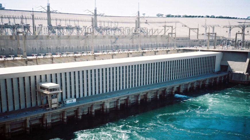 A picture dated 2004 shows a general view of Egypt's High Dam in Aswan. The construction of the Aswan High Dam was initiated by Gamal Abdel Nasser and designed to control the Nile River, to create hydro-electricity for Egypt and to increase arable land in Egypt by one third, more than double its current power resources and create the world's largest man-made lake, Lake Nasser. The project, financed with Russian help, began in 1960 and the Aswan High Dam was inaugurated in 1971, the year after the death of P