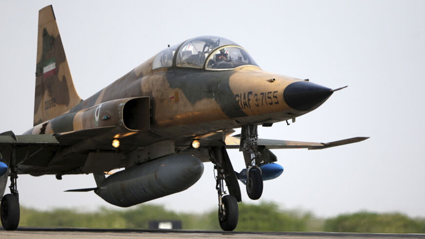 EDITORS' NOTE: Reuters and other foreign media are subject to Iranian restrictions on leaving the office to report, film or take pictures in Tehran.

An Iranian AirForce F-5F fighter plane takes off during manoeuvres in southern Iran June 24, 2009.  REUTERS/Fars News (IRAN MILITARY) - RTR24ZCE