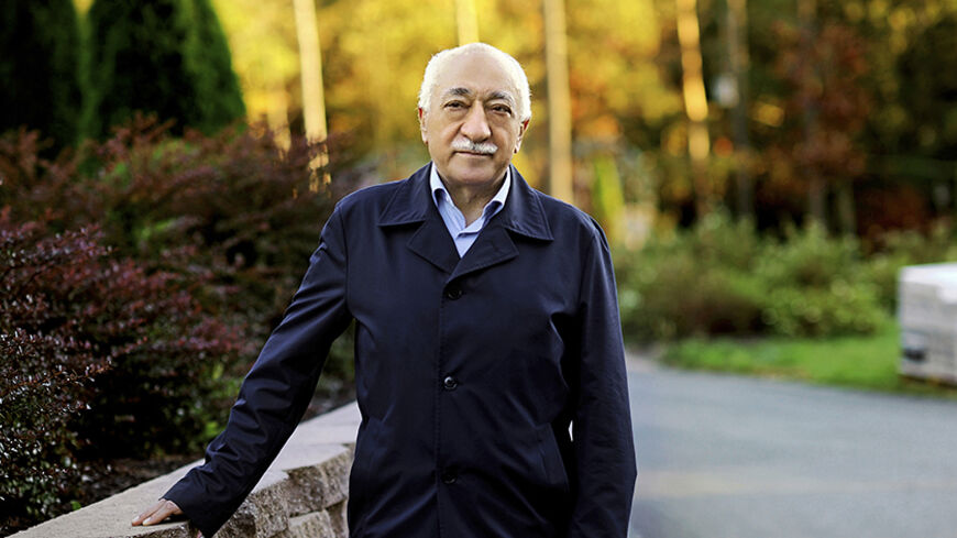 Islamic preacher Fethullah Gulen is pictured at his residence in Saylorsburg, Pennsylvania September 24, 2013. Born in Erzurum, eastern Turkey, Gulen built up his reputation as a Muslim preacher with intense sermons that often moved him to tears. From his base in Izmir, he toured Turkey stressing the need to embrace scientific progress, shun radicalism and build bridges to the West and other faiths. The first Gulen school opened in 1982. In the following decades, the movement became a spectacular success, s