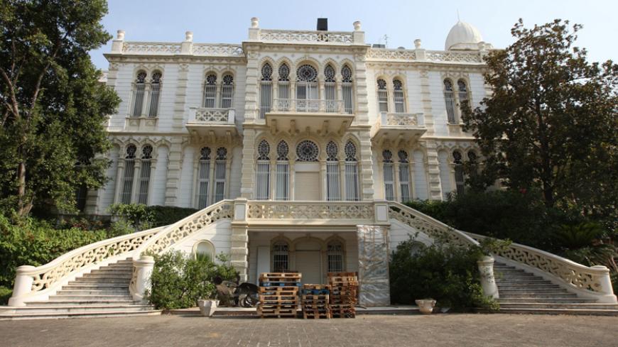 TO GO WITH AFP STORY BY RIMA ABUSHAKRA A general view shows the Sursock Museum in Beirut on June 27, 2008. Gemmayzeh boasts some of Beirut's most magnificent mansions owned by the Sursock family. The Sursock Museum was once a private home built in 1912 and now is host to an impressive permanent art collection. The house had a splendid garden that kept it apart from its closest neighbour, also another Sursock mansion. But recently the garden was razed to allow for the construction of a 25-storey apartment bl