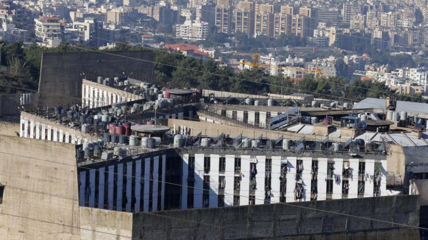 A general view shows Roumieh prison, in Roumieh January 12, 2015. Lebanese forces stormed the country's largest prison on Monday where Islamist militants are detained, security sources said, as authorities searched for those behind a double suicide attack at the weekend. Interior Minister Nohad Machnouk headed to Roumieh prison east of Beirut early on Monday and told Reuters the crackdown came after intelligence showed some of the inmates were connected to the bombings, which killed eight. REUTERS/Mohamed A