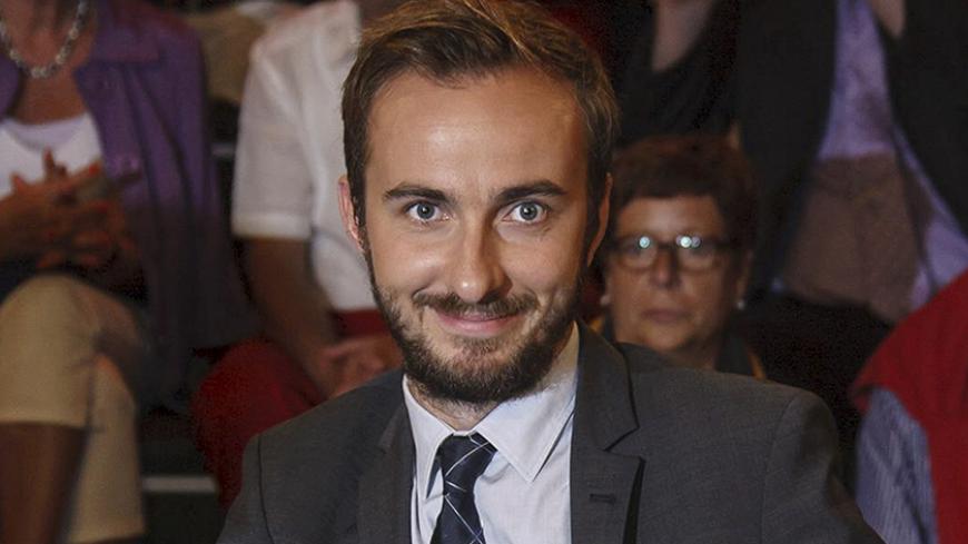 Jan Boehmermann, host of the late-night "Neo Magazin Royale" on the public ZDF channel is pictured during a TV show of Markus Lanz in Hamburg, Germany, August 21, 2012. Turkish President Tayyip Erdogan has filed a complaint against a comedian who recited a satirical and sexually crude poem about him on German television, complicating Berlin's attempts to get Turkey's help in dealing with Europe's migrant crisis. Picture taken August 21, 2012.   REUTERS/Morris Mac Matzen - RTX29LPX
