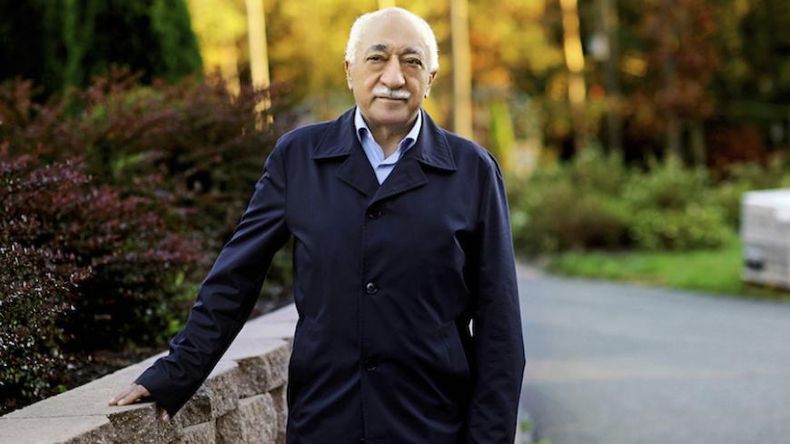 Islamic preacher Fethullah Gulen is pictured at his residence in Saylorsburg, Pennsylvania September 24, 2013. Born in Erzurum, eastern Turkey, Gulen built up his reputation as a Muslim preacher with intense sermons that often moved him to tears. From his base in Izmir, he toured Turkey stressing the need to embrace scientific progress, shun radicalism and build bridges to the West and other faiths. The first Gulen school opened in 1982. In the following decades, the movement became a spectacular success, s