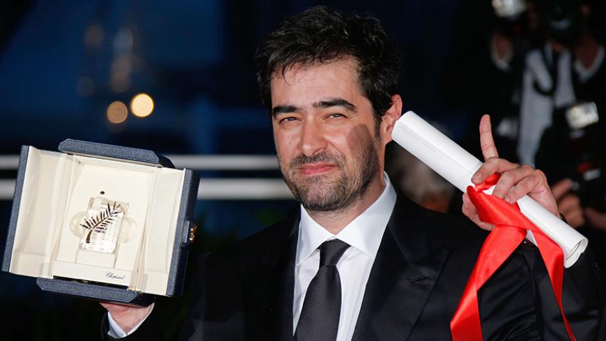 Actor Shahab Hosseini, Best Actor award winner for his role in the film "Forushande" (The Salesman), poses during a photocall after the closing ceremony of the 69th Cannes Film Festival in Cannes, France, May 22, 2016.  REUTERS/Jean-Paul Pelissier  - RTSFFGB