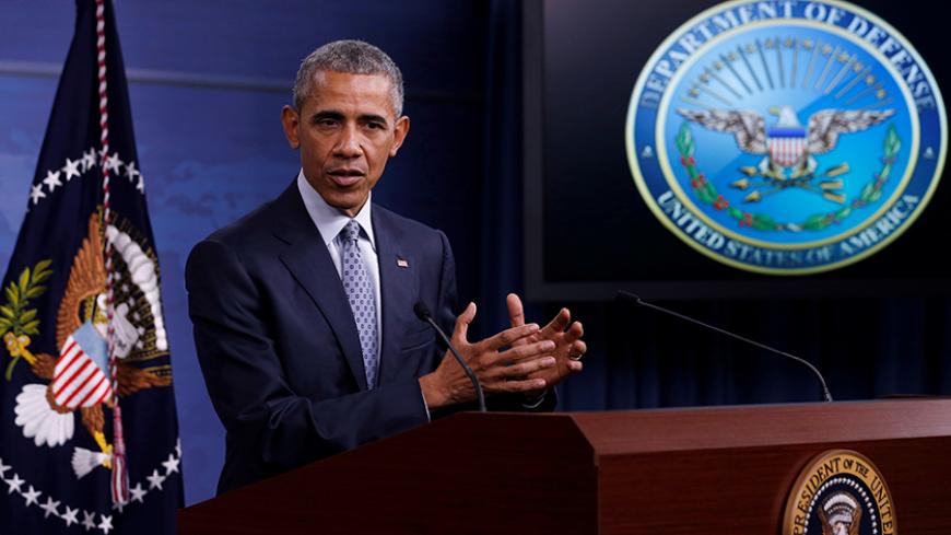 U.S. President Barack Obama holds a news conference at the Pentagon in Arlington, Virginia, U.S. August 4, 2016.  REUTERS/Jonathan Ernst - RTSL3YM