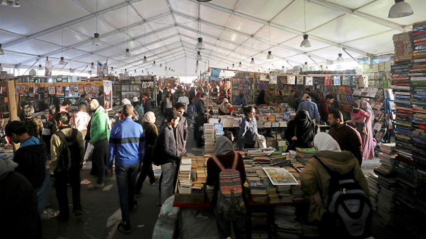 General view for Cairo international book fair in Cairo, Egypt, February 9, 2017. REUTERS/Mohamed Abd El Ghany - RTX30BGM