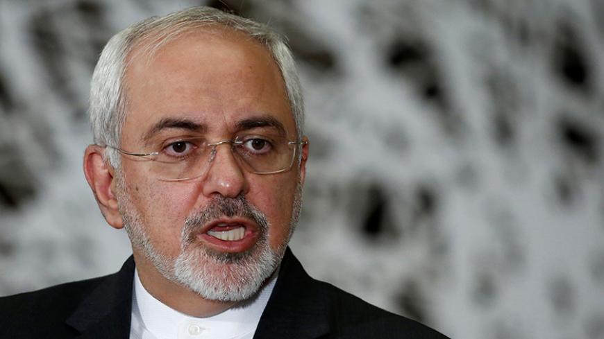 Iranian Foreign Minister Mohammad Javad Zarif attends a joint news conference with Japanese Foreign Minister Fumio Kishida in Tokyo, Japan, December 7, 2016. REUTERS/Kim Kyung-Hoon - RTSV1FS