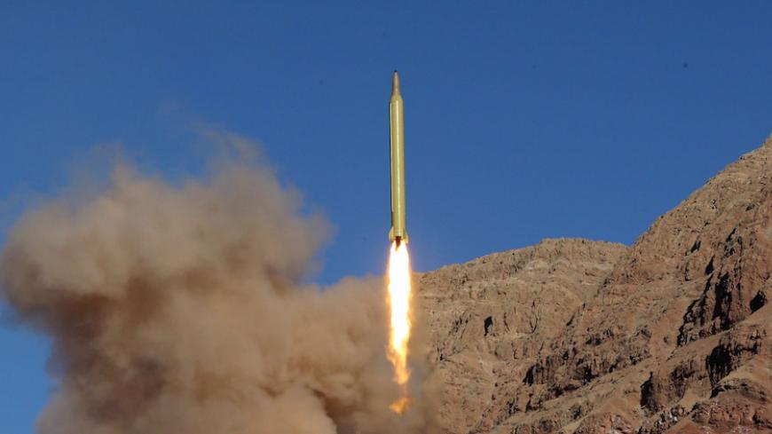 A ballistic missile is launched and tested in an undisclosed location, Iran, March 9, 2016. REUTERS/Mahmood Hosseini/TIMA   ATTENTION EDITORS - THIS PICTURE WAS PROVIDED BY A THIRD PARTY. REUTERS IS UNABLE TO INDEPENDENTLY VERIFY THE AUTHENTICITY, CONTENT, LOCATION OR DATE OF THIS IMAGE. FOR EDITORIAL USE ONLY. NOT FOR SALE FOR MARKETING OR ADVERTISING CAMPAIGNS. NO THIRD PARTY SALES. NOT FOR USE BY REUTERS THIRD PARTY DISTRIBUTORS. THIS PICTURE IS DISTRIBUTED EXACTLY AS RECEIVED BY REUTERS, AS A SERVICE TO
