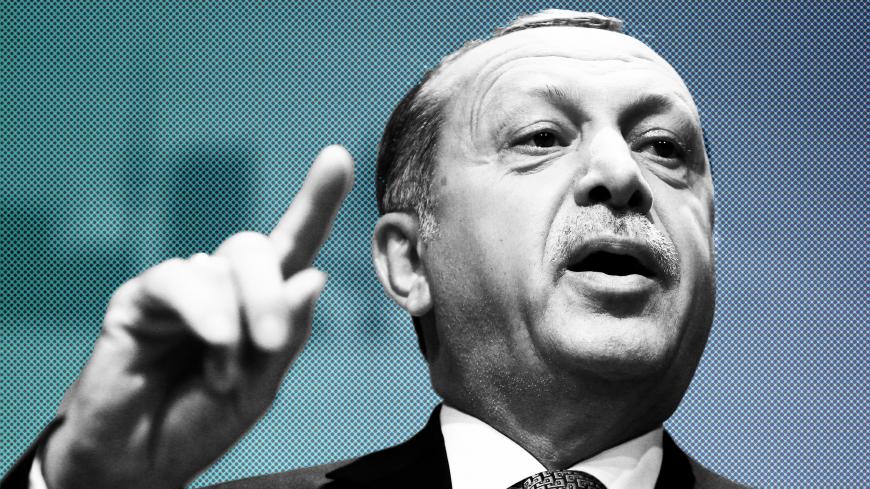 Turkish President Recep Tayyip Erdogan speaks during a news conference to present the outcome of the G20 leaders summit in Hamburg, Germany July 8, 2017. REUTERS/Wolfgang Rattay      TPX IMAGES OF THE DAY - RTX3ANDU