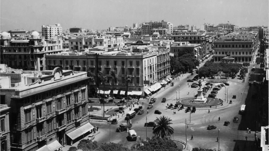 An overview of Mohammed Ali Square in Alexandria, Egypt. (Photo by Pictorial Parade/Archive Photos/Getty Images)