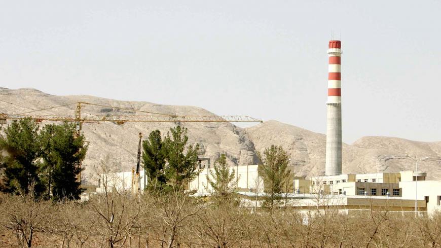 General view of Uranium Conversion Facility (UCF) in Isfahan, about 420 km (261 miles) south of Tehran, August 8, 2005. Iran resumed uranium conversion on Monday at its facility near Isfahan, a move [EU officials have warned will probably see its nuclear case sent to the U.N. Security Council for possible sanctions].
??? USE ONLY - PBEAHUNYAGH