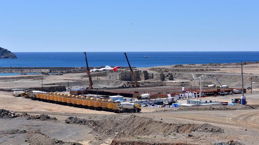 A view of the construction site of Turkey's first nuclear power plant 'Akkuyu', pictured during the opening ceremony in the Mediterranean Mersin region on April 3, 2018. 
Turkish President Recep Tayyip Erdogan and Russian counterpart Vladimir Putin launched the construction of the $20 billion dollar Akkuyu nuclear power plant though a video link from Ankara where Putin is on an official visit. / AFP PHOTO / DOGAN NEWS AGENCY / IBRAHIM MESE / Turkey OUT        (Photo credit should read IBRAHIM MESE/AFP/Getty