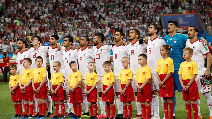 Soccer Football - World Cup - Group B - Iran vs Portugal - Mordovia Arena, Saransk, Russia - June 25, 2018   Iran players line up before the match   REUTERS/Murad Sezer - RC1F71E7CCD0